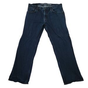 Old Navy Men's Size 38 x 32 Blue Straight Leg Famous Jeans